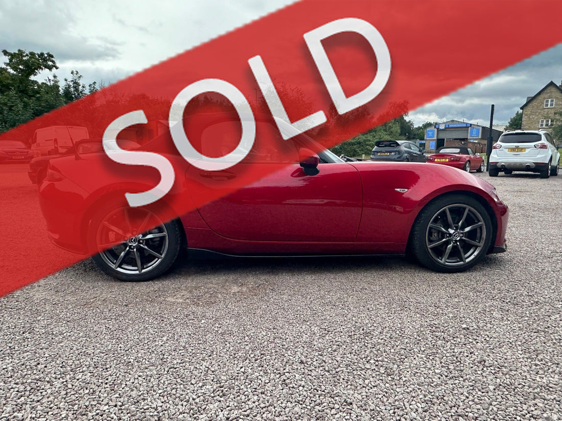 2017 MAZDA MX-5 2.0 SPORT NAV – BBR STAGE ONE TURBO - 1 OWNER- 24K MILES!