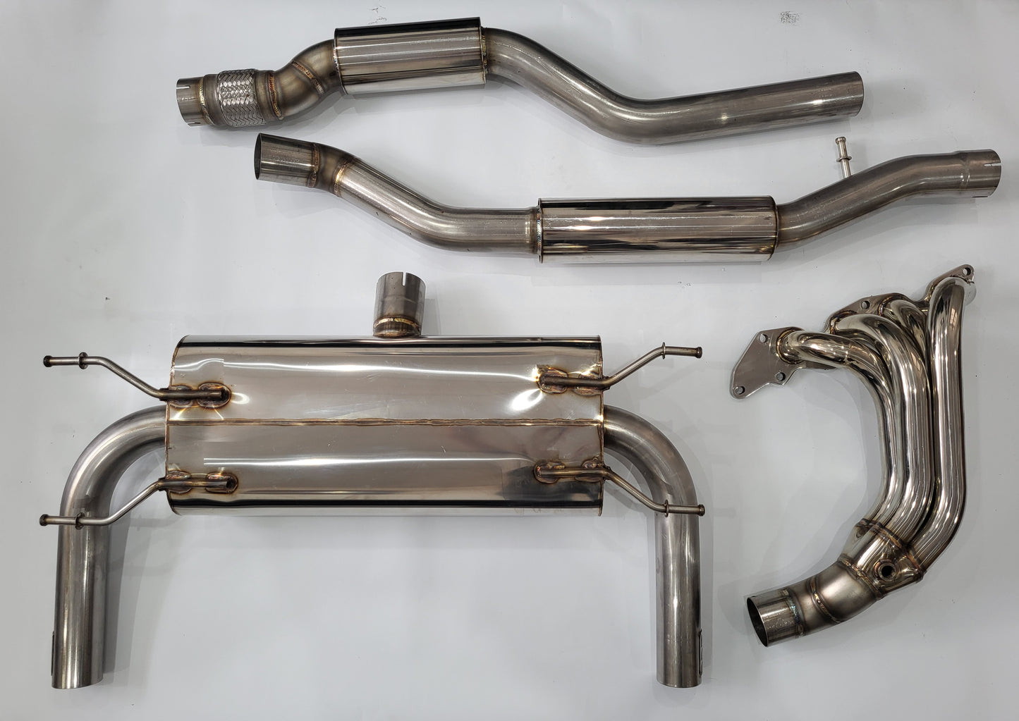 BBR MX-5 NC 70MM 2 3/4" EXHAUST SYSTEM – FOR 350BHP+ BUILDS ONLY