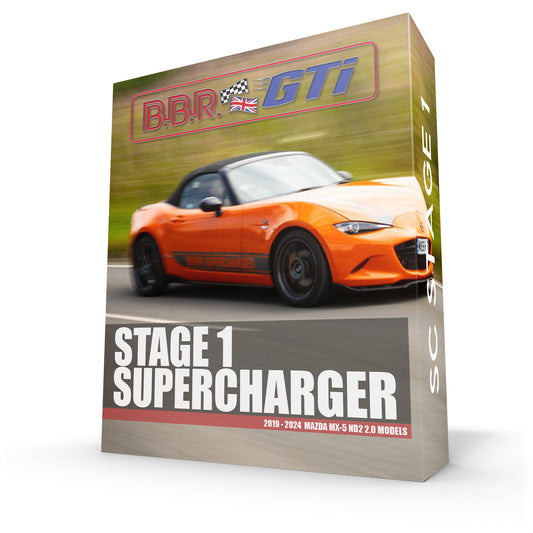 BBR STAGE ONE MAZDA MX-5 ND2 (2019-2024) 184 PS SUPERCHARGER UPGRADE