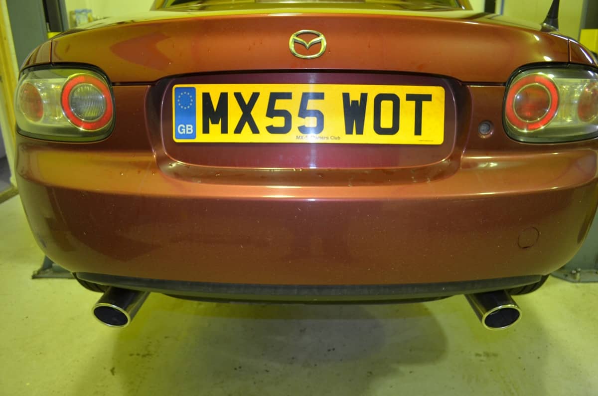 BBR MX-5 NC Grand Tourer Rear Silencer Silencer Exhaust