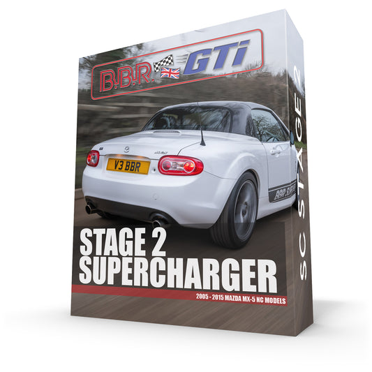 BBR Stage Two Mazda MX-5 NC (2005-2015) Supercharger upgrade