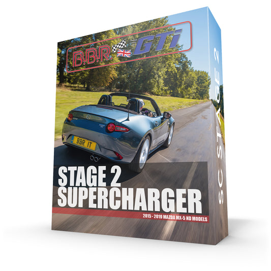 BBR STAGE TWO MAZDA MX-5 ND (2015-2019) SUPERCHARGER UPGRADE